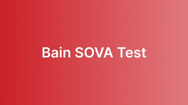 Bain Sova Test